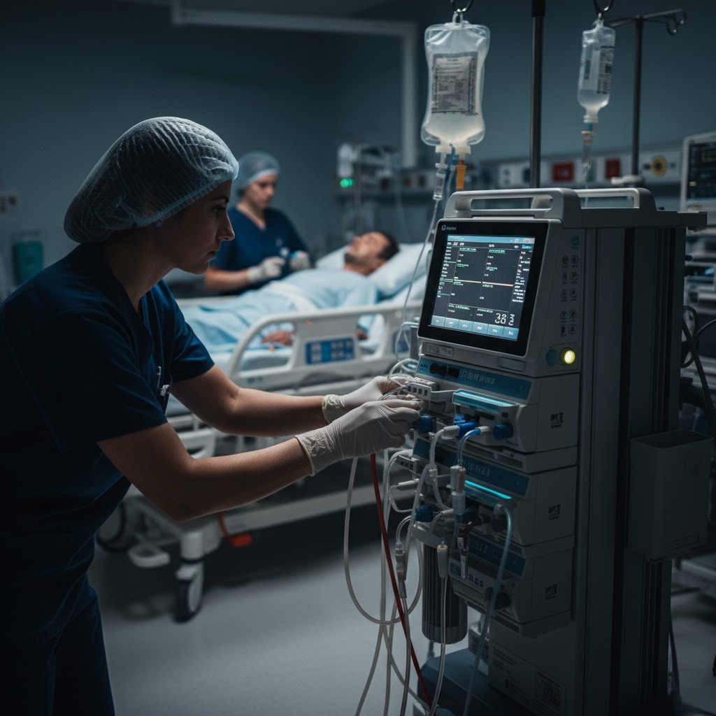 Professional nephrology medical team providing expert kidney care